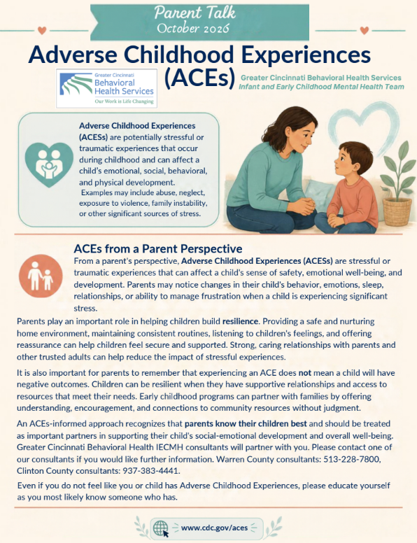 Parent Talk October 2026
